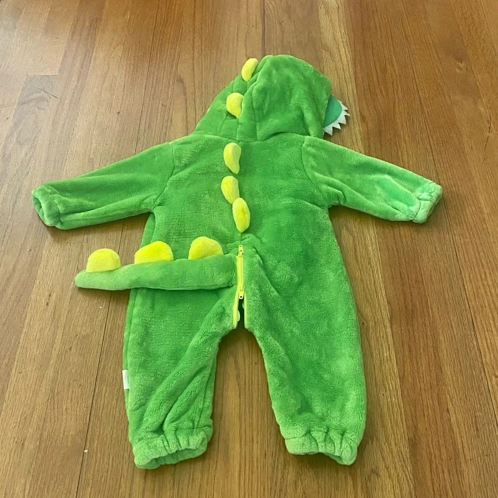 Green Dinosaur Baby Costume